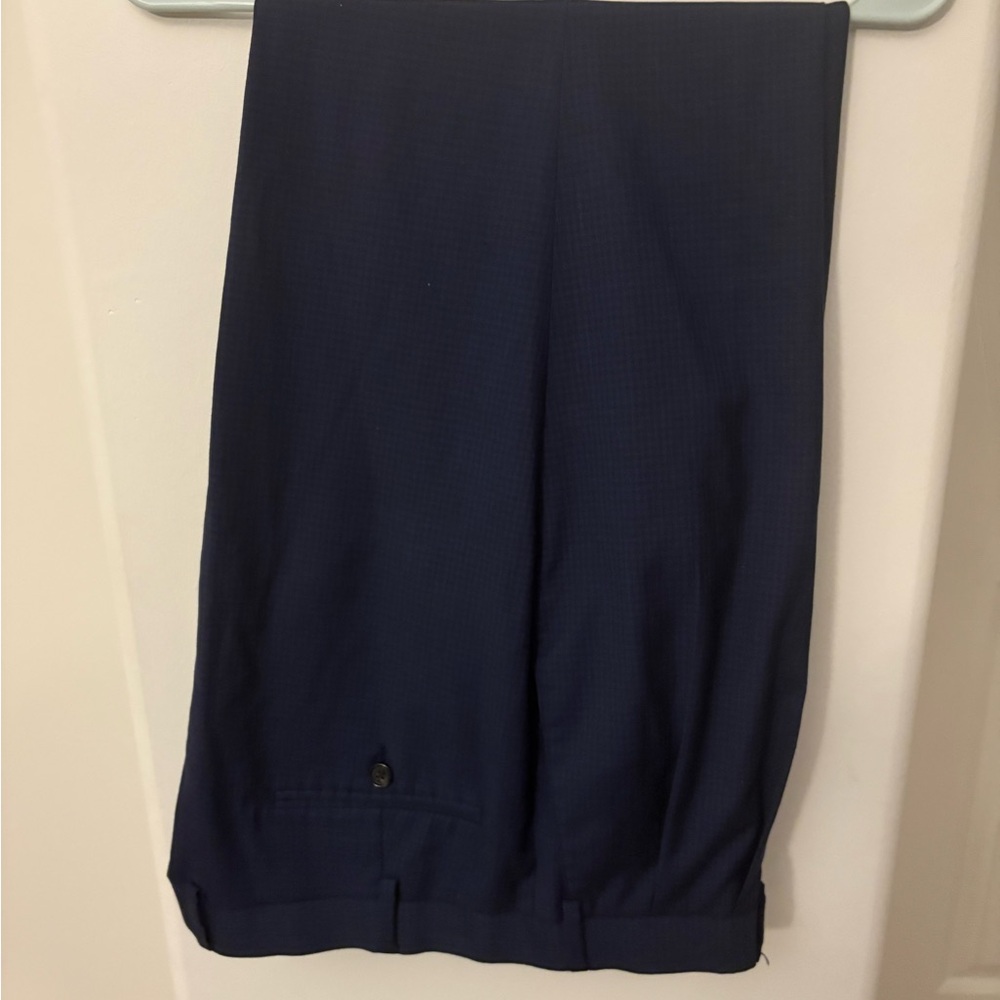 Ralph Lauren Navy Tailored Trousers